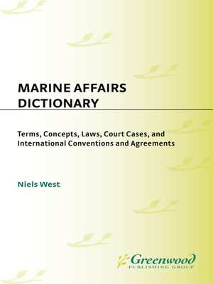 cover image of Marine Affairs Dictionary